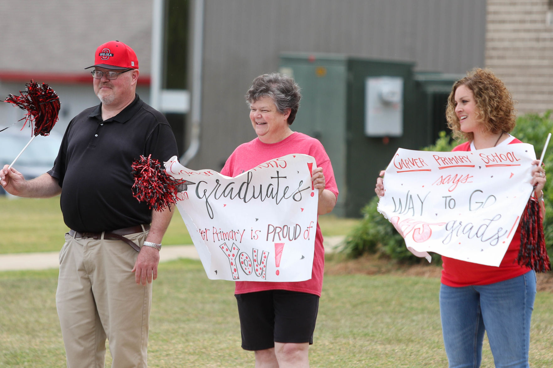Opelika High School Class of 2020 drive-thru celebration